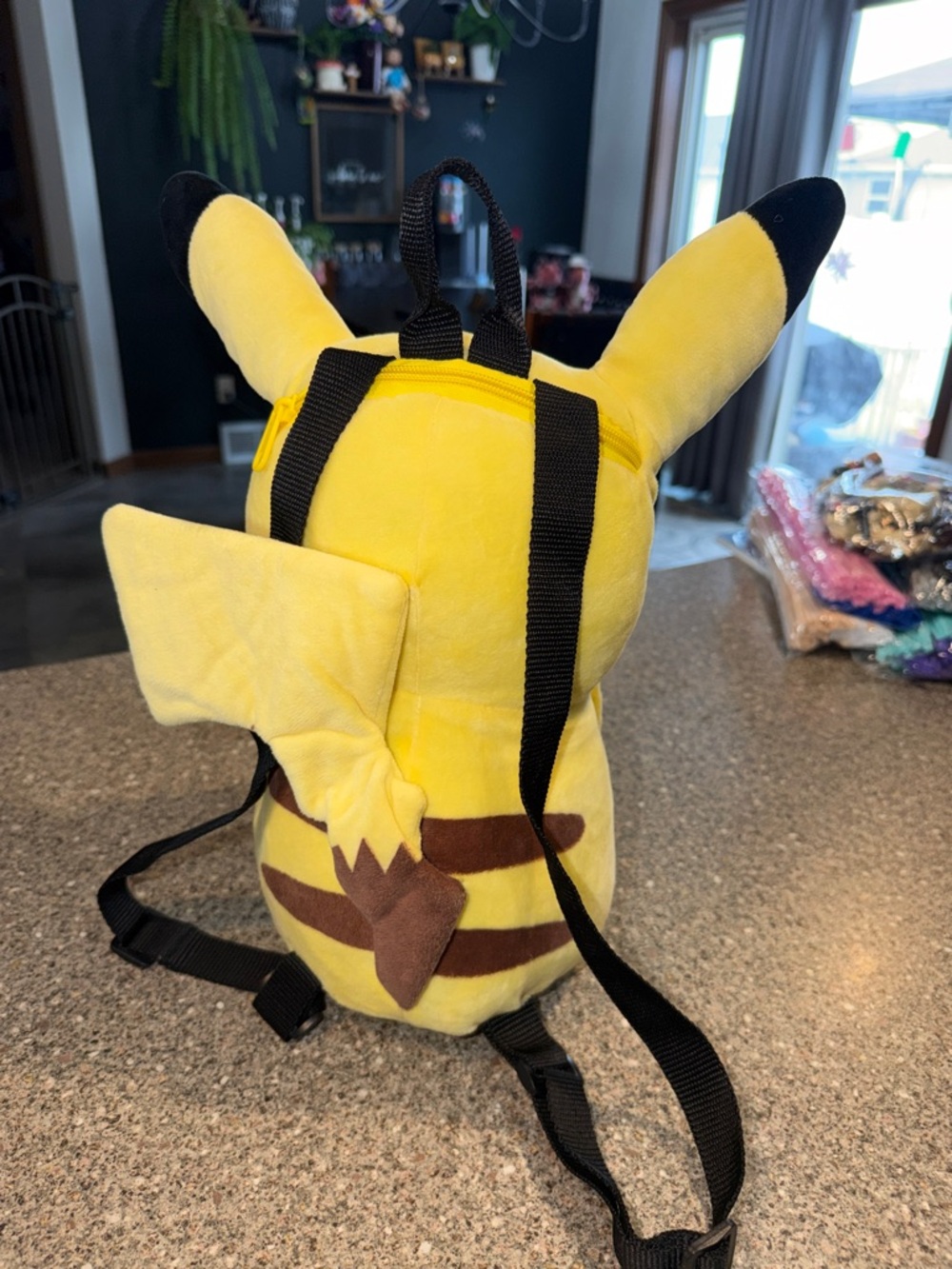 Pikachu Plush Backpack - Picture 2 of 3